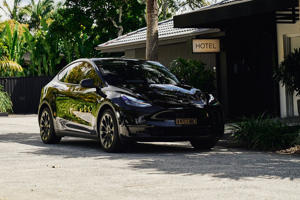 Byron Bay Airport Transfer Tesla Model Y